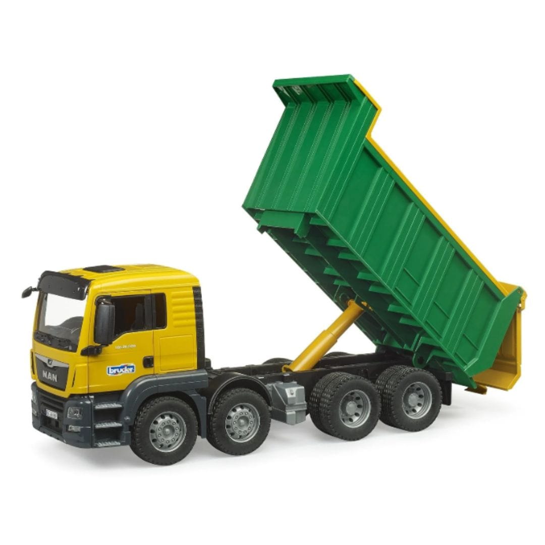 BRUDER Camión Camión MAN TGS Volquete 03766 Escala 1:16 -  BRUDER BRU03766