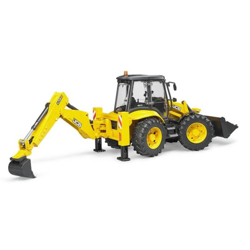 BRUDER Transportes Retroexcavadora JCB 5CX eco Backhoe loader 02454- Escala 1:16- BRUDER BRU02454
