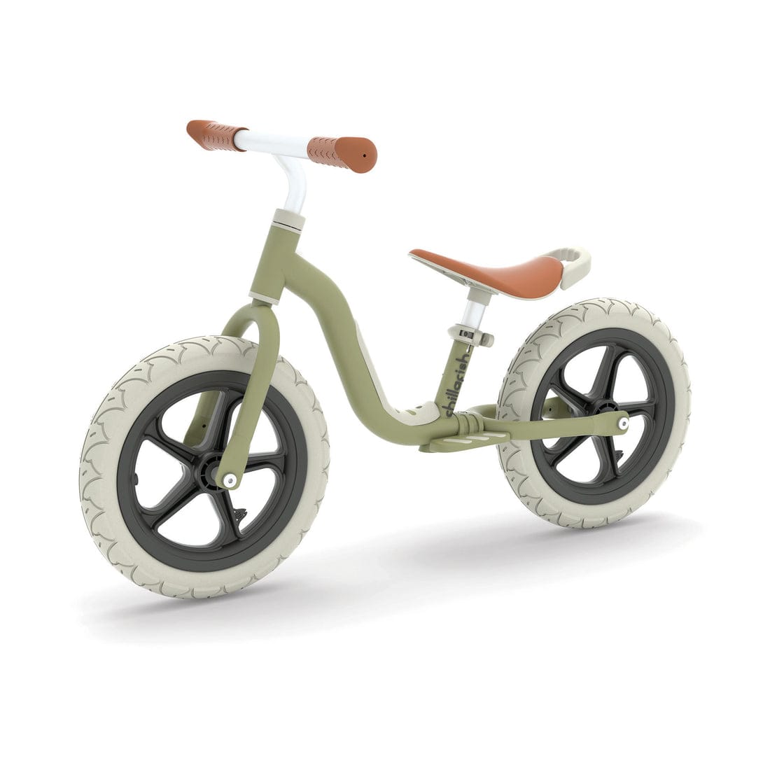 Chillafish Bicis Bicicleta de equilibrio Charlie LUX Bike 12" Olive - Chillafish CPCH05OLI