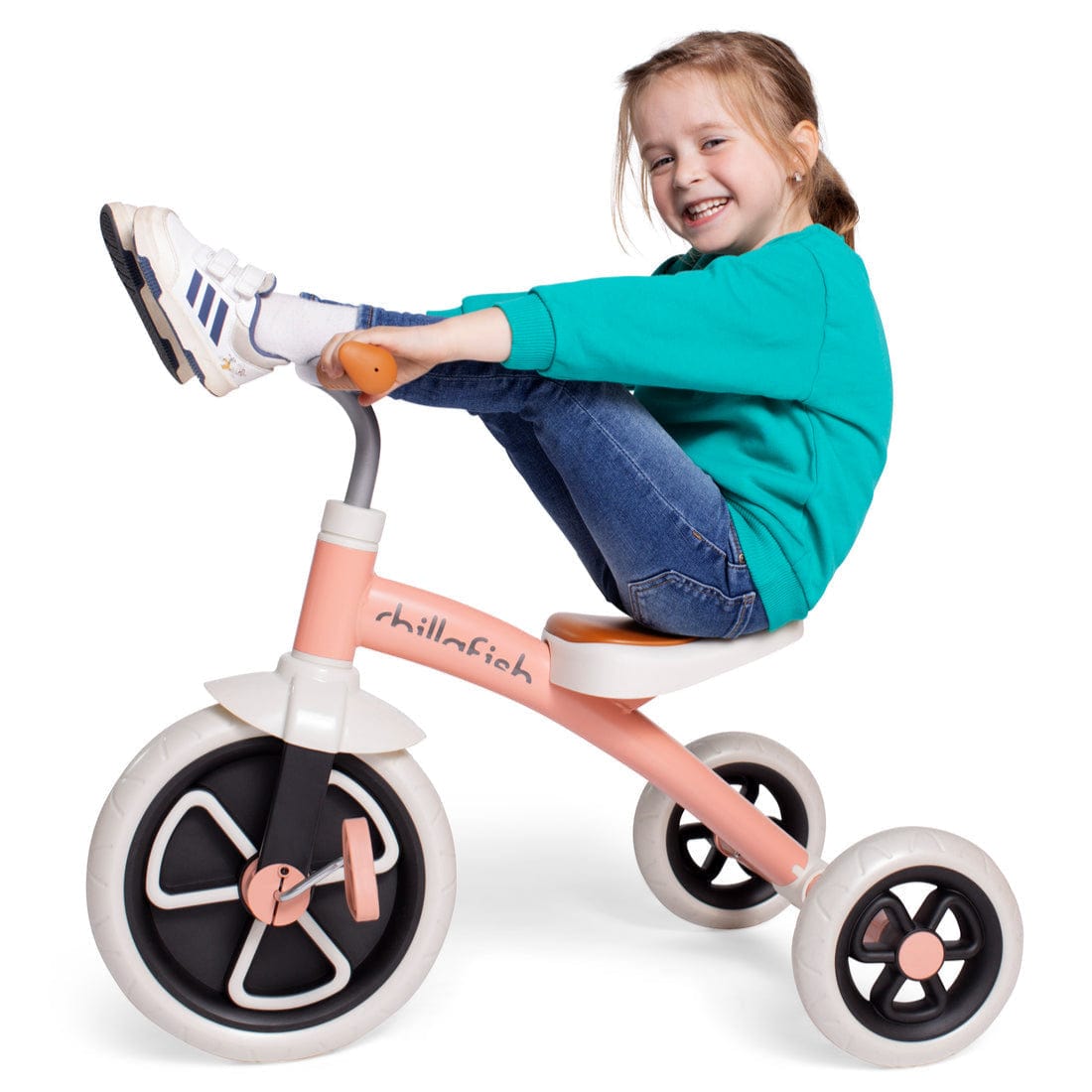 Chillafish Triciclos Triciclo Ziggi stylish 12" Salmón - Chiillafish CPZG01SAL