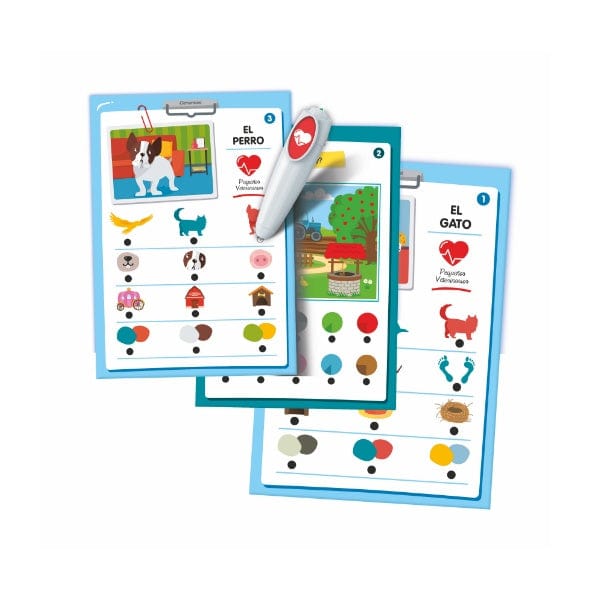 CLEMENTONI Juegos de Ciencia Juego Boli interactivo pequeños veterinarios 55516