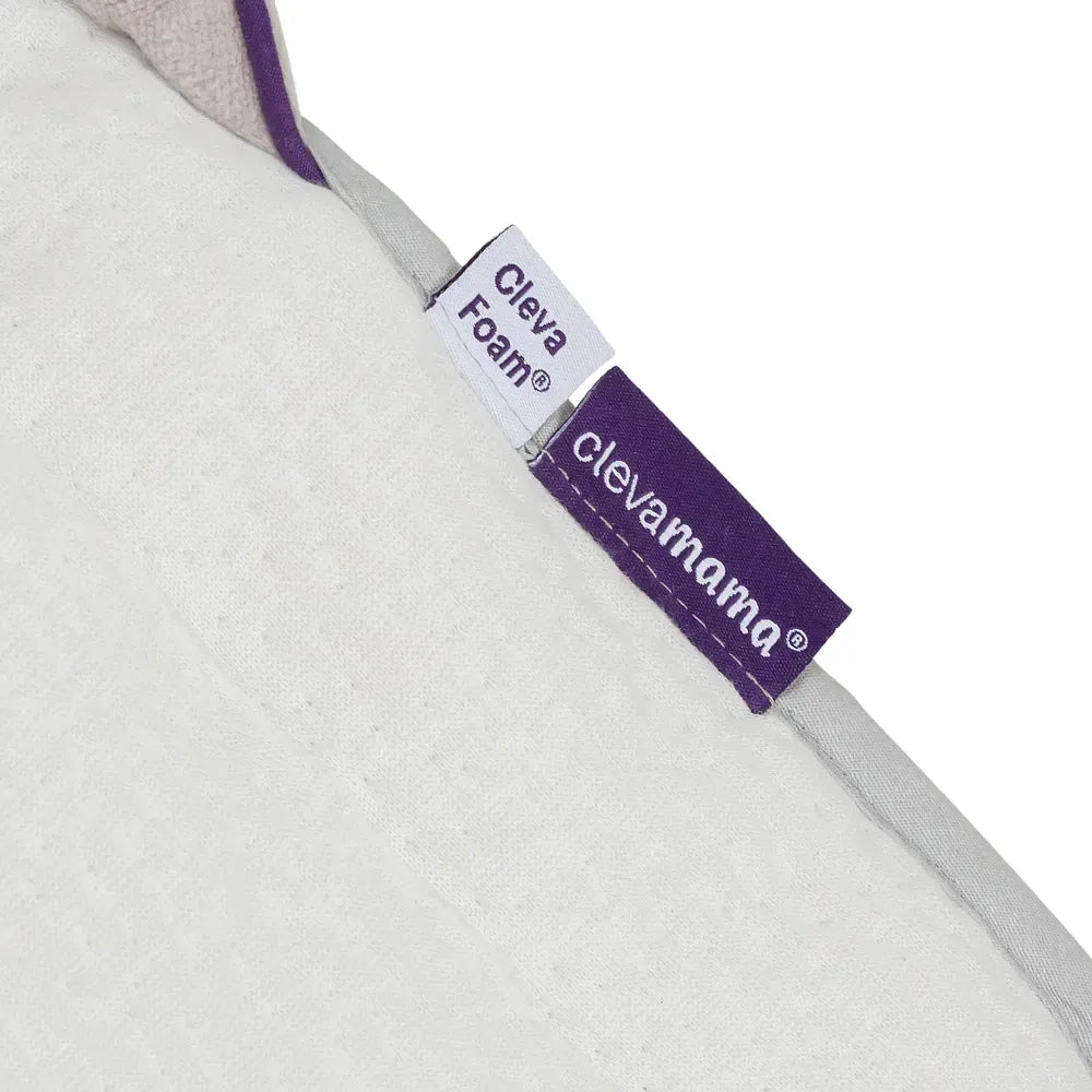 Clevamama Cojín Cojín Soporte de Cabeza 2 en 1 para Coche y Silla de Auto | ClevaMama 3600