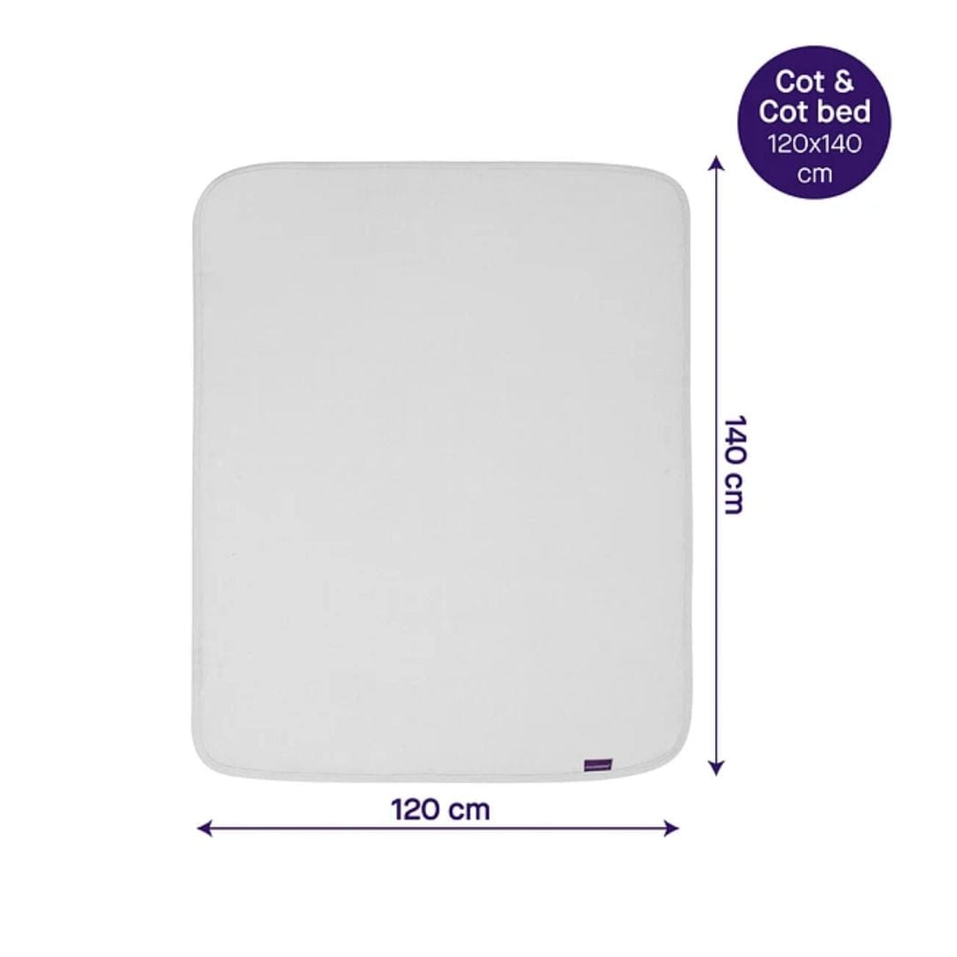 Clevamama Manta Manta waffle algodón 120x140 blanco - Clevamama 3465