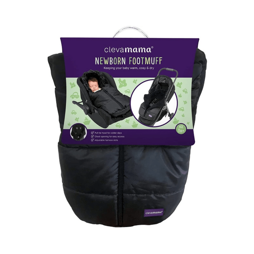 Clevamama Sacos de Dormir Saco de Invierno Universal para Huevito negro - Clevamama 3605