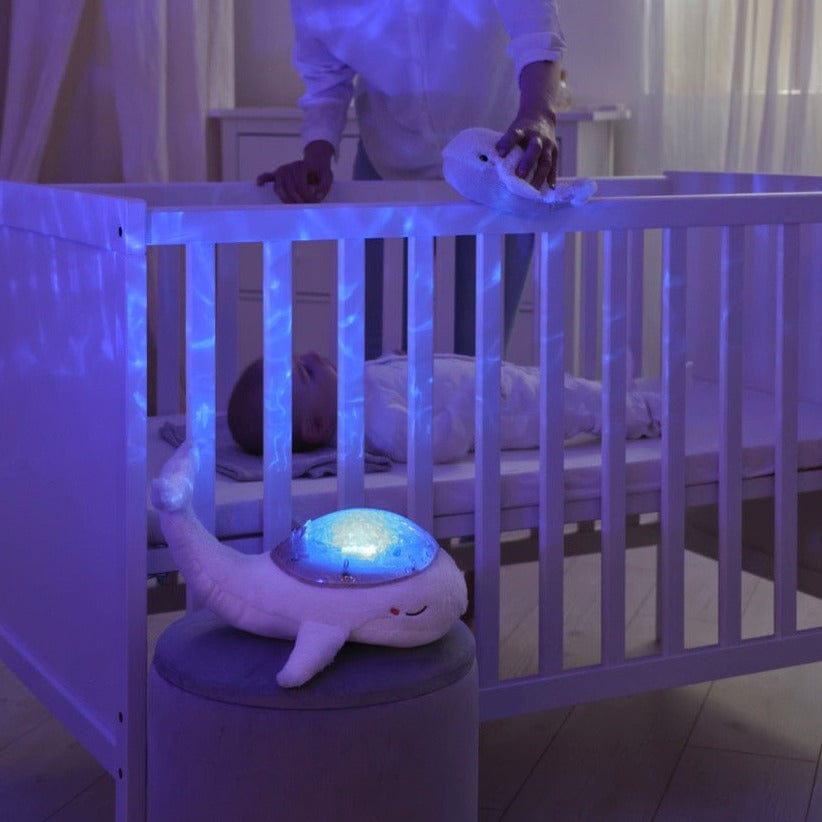 Cloud-B Peluches Ballena para dormir con luz nocturna