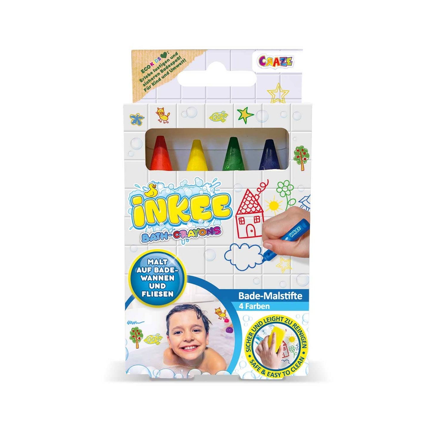CRAZE Juegos para el Baño Lápices para el baño - Craze 4511EN