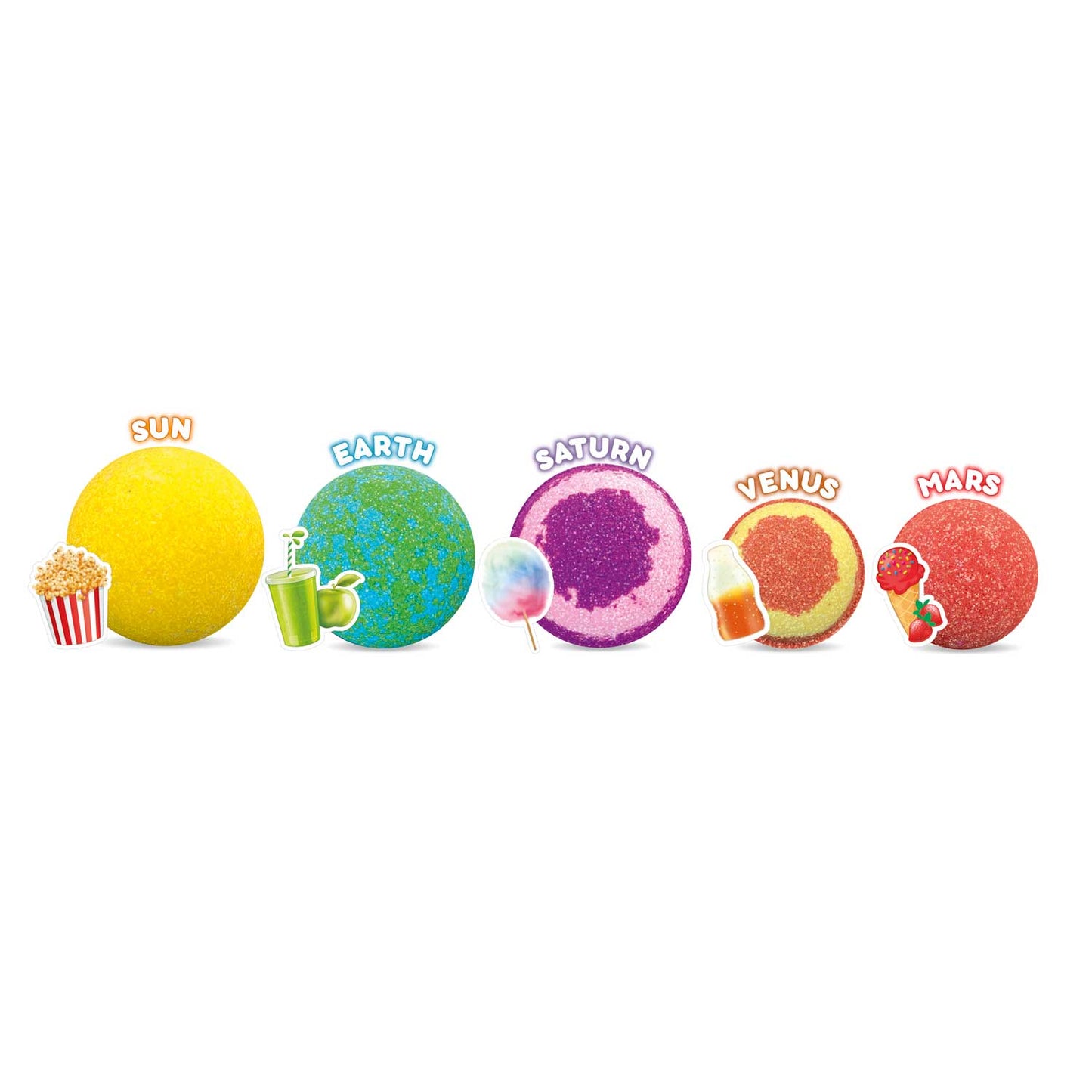 CRAZE Juegos para el Baño Set de bombas de baño Inkee Space - Craze 37645