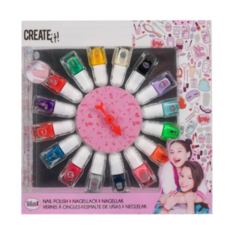CREATE IT Arte / Manualidades Set esmaltes de uñas 16 unidades - Create It 84515A