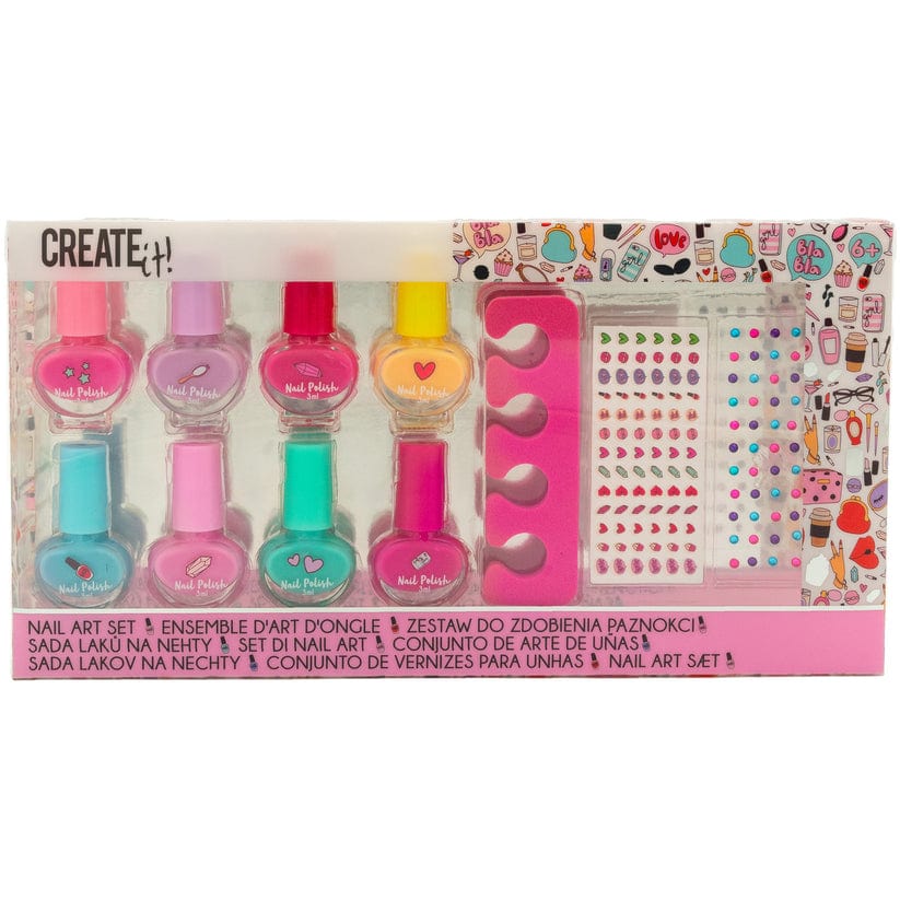 CREATE IT Juegos de roles Set de esmaltes y decoración para uñas - Create It! 84529V1
