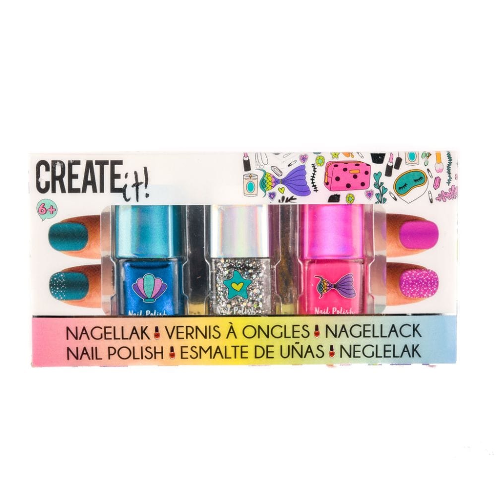 Create It Juegos de roles Set Esmaltes de Uñas Sirena - Creat It 84134V1