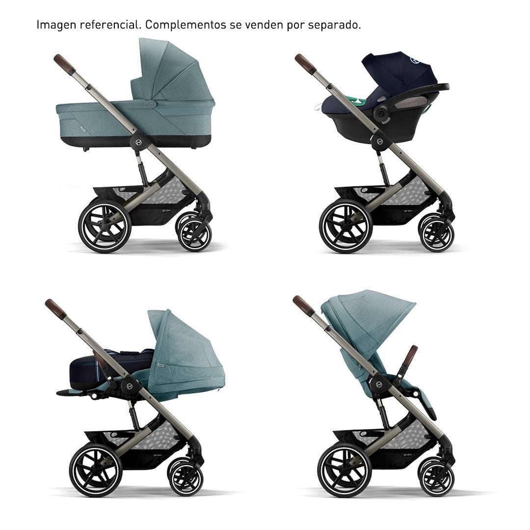 Cybex Coche Coche de Paseo Balios S Lux 3.0 TPE sky blue - Cybex CBX522002557