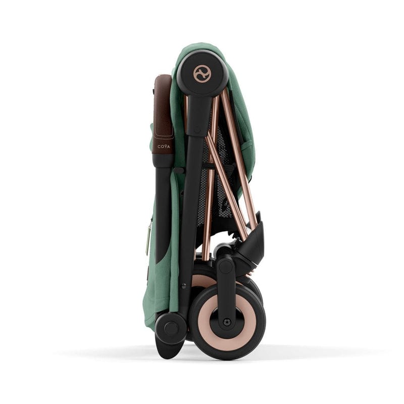 Cybex Coche Coche de paseo Coya Chasis Rosegold - Leaf Green CBX522004285