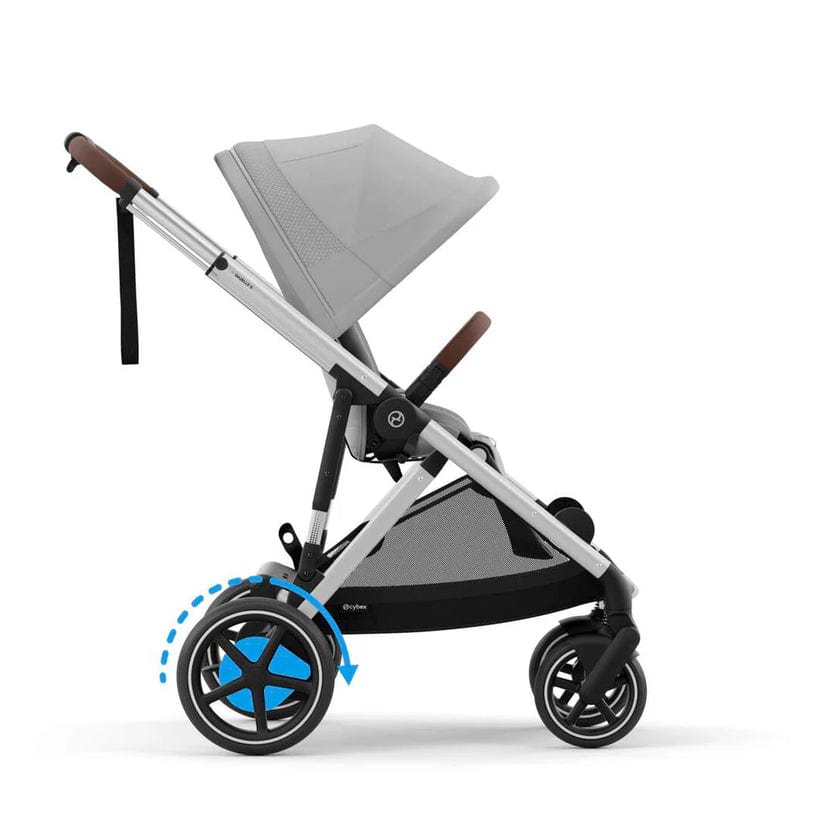 Cybex Coche Coche de paseo e-Gazelle S Silver Stone Grey - Cybex CBX524000523