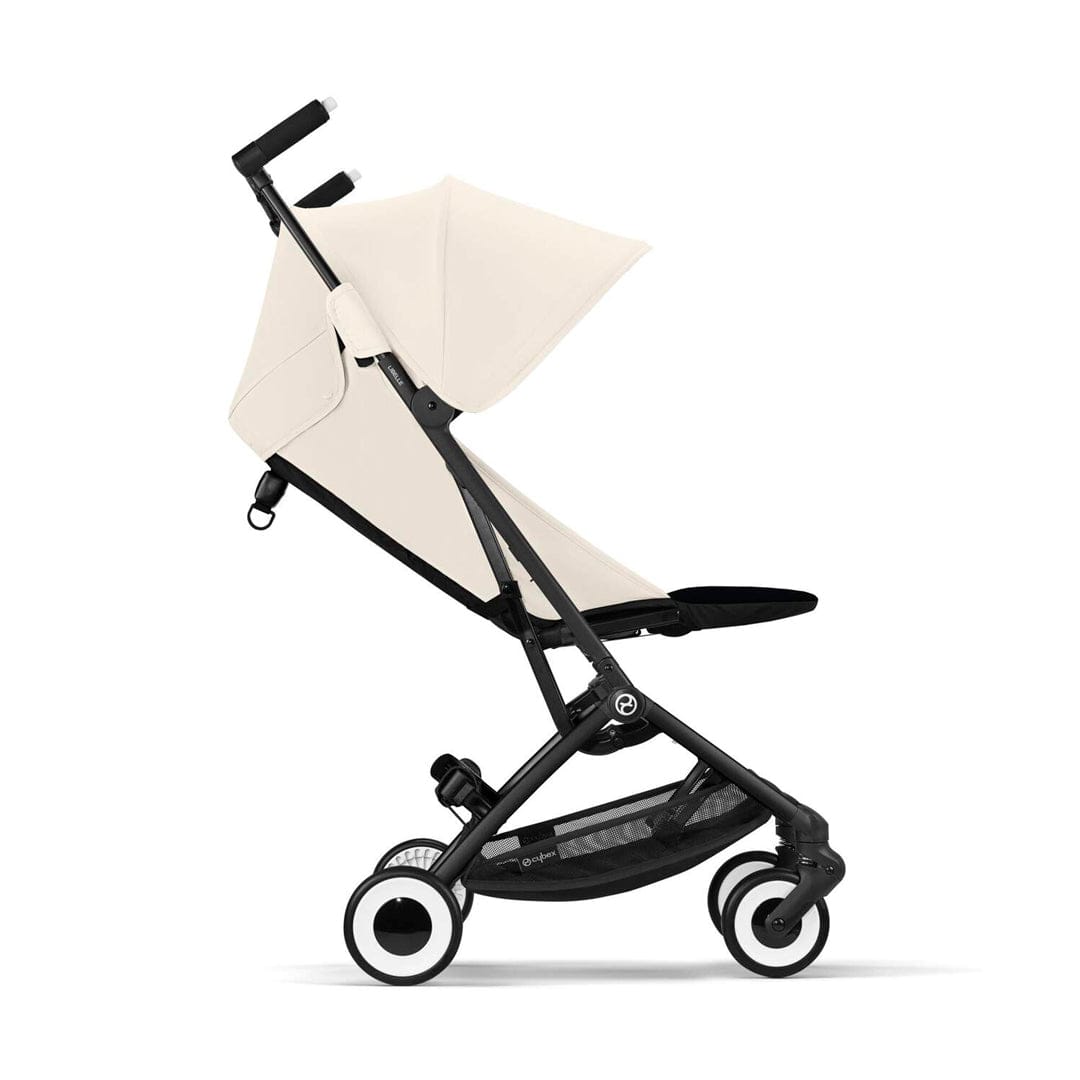 Cybex Coche Coche de paseo Libelle black canvas white- Cybex CBX524000271