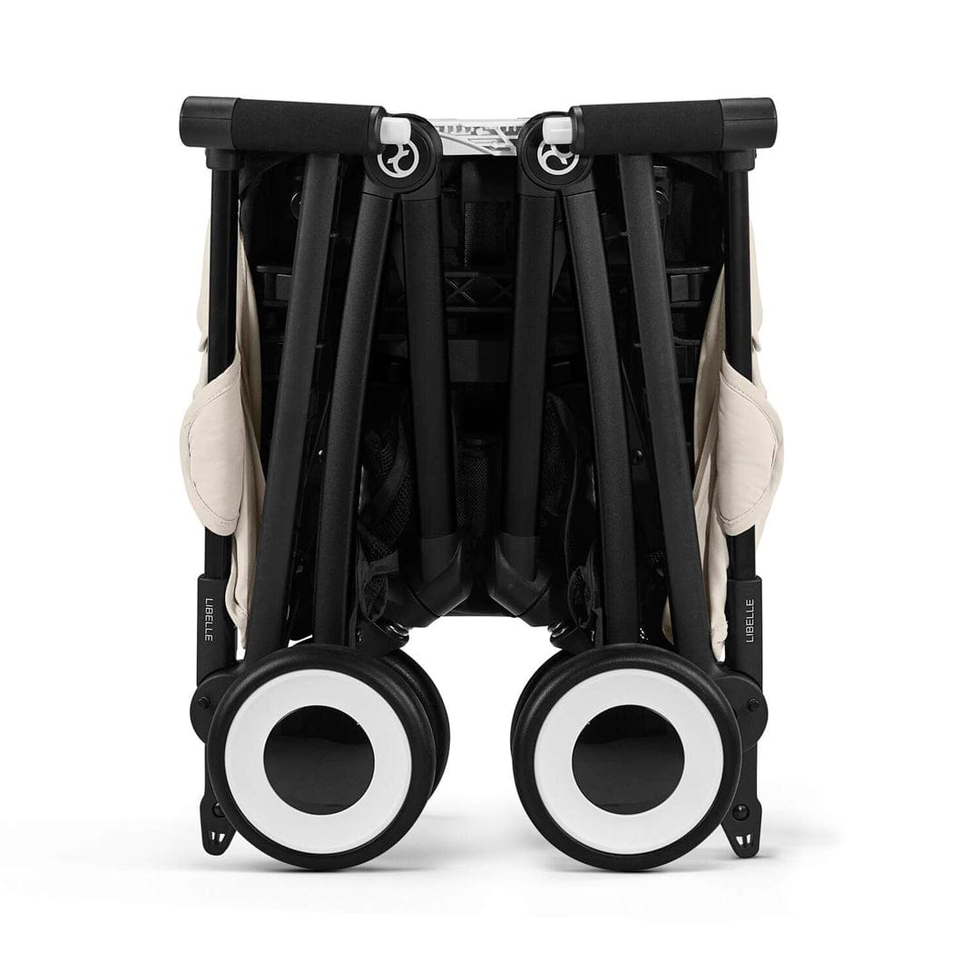 Cybex Coche Coche de paseo Libelle black canvas white- Cybex CBX524000271