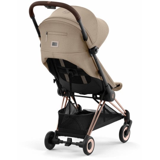 Cybex Coche ( PREVENTA) Coche de paseo Coya Chasis Rosegold - Cozy Beige CBX522005183
