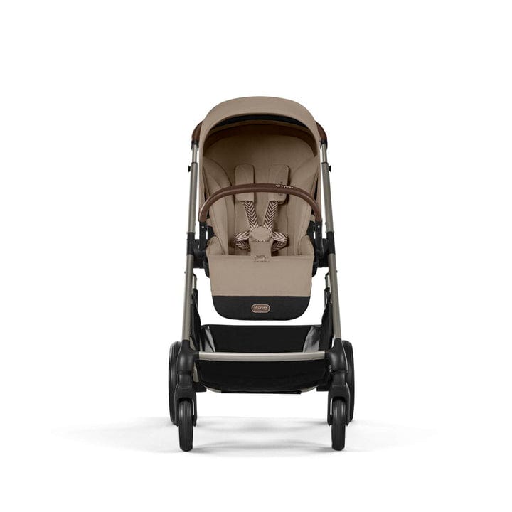 Cybex Coches Travel System Travel System coche Balios S Lux 3.0 TPE Almond Beige + Aton B2 - Cybex CBX74655606504282