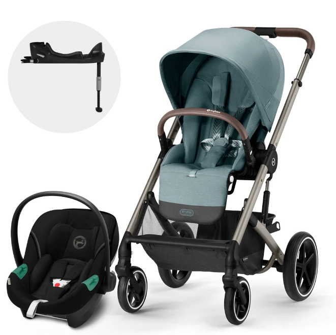 Cybex Coches Travel System Travel System coche Balios S Lux 3.0 TPE Sky Blue + Aton S2 - Cybex CBX70007235015105