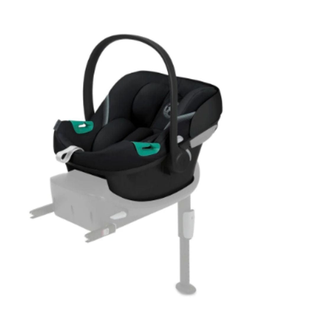 Cybex Coches Travel System Travel System Coche de paseo Beezy Moom Black Aton S2 + Base CBX70923180241243