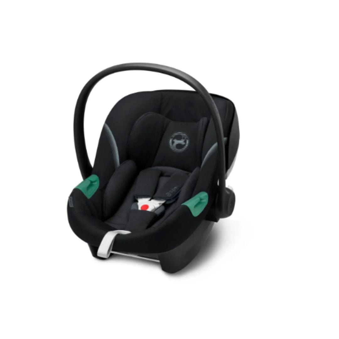 Cybex Coches Travel System Travel System Coche de paseo Beezy Moom Black Aton S2 + Base CBX70923180241243