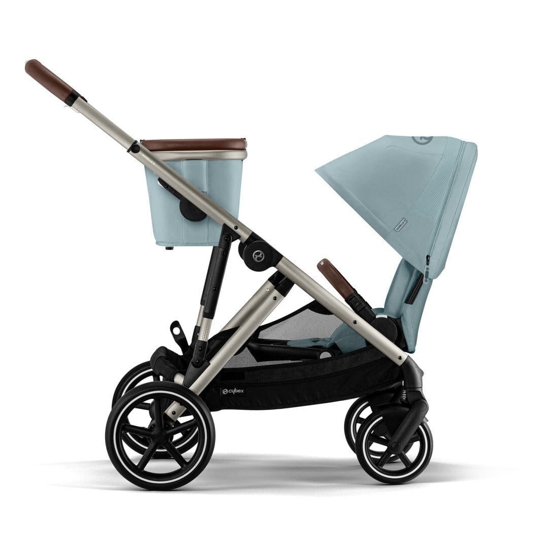 Cybex Coches Travel System Travel System coche Gazelle S TPE Stormy Blue + Aton S2 + Base CBX74655694347705