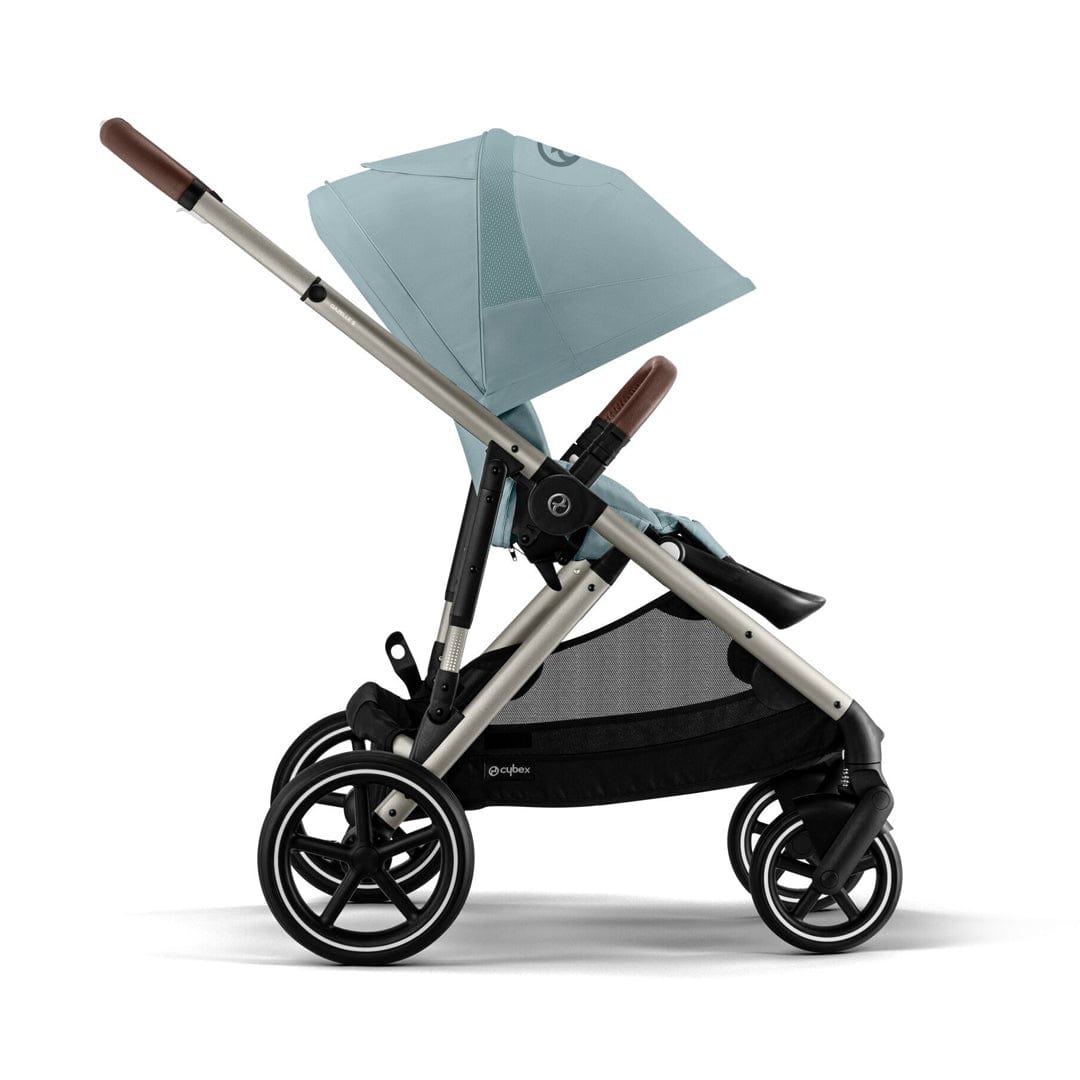 Cybex Coches Travel System Travel System coche Gazelle S TPE Stormy Blue + Aton S2 + Base CBX74655694347705