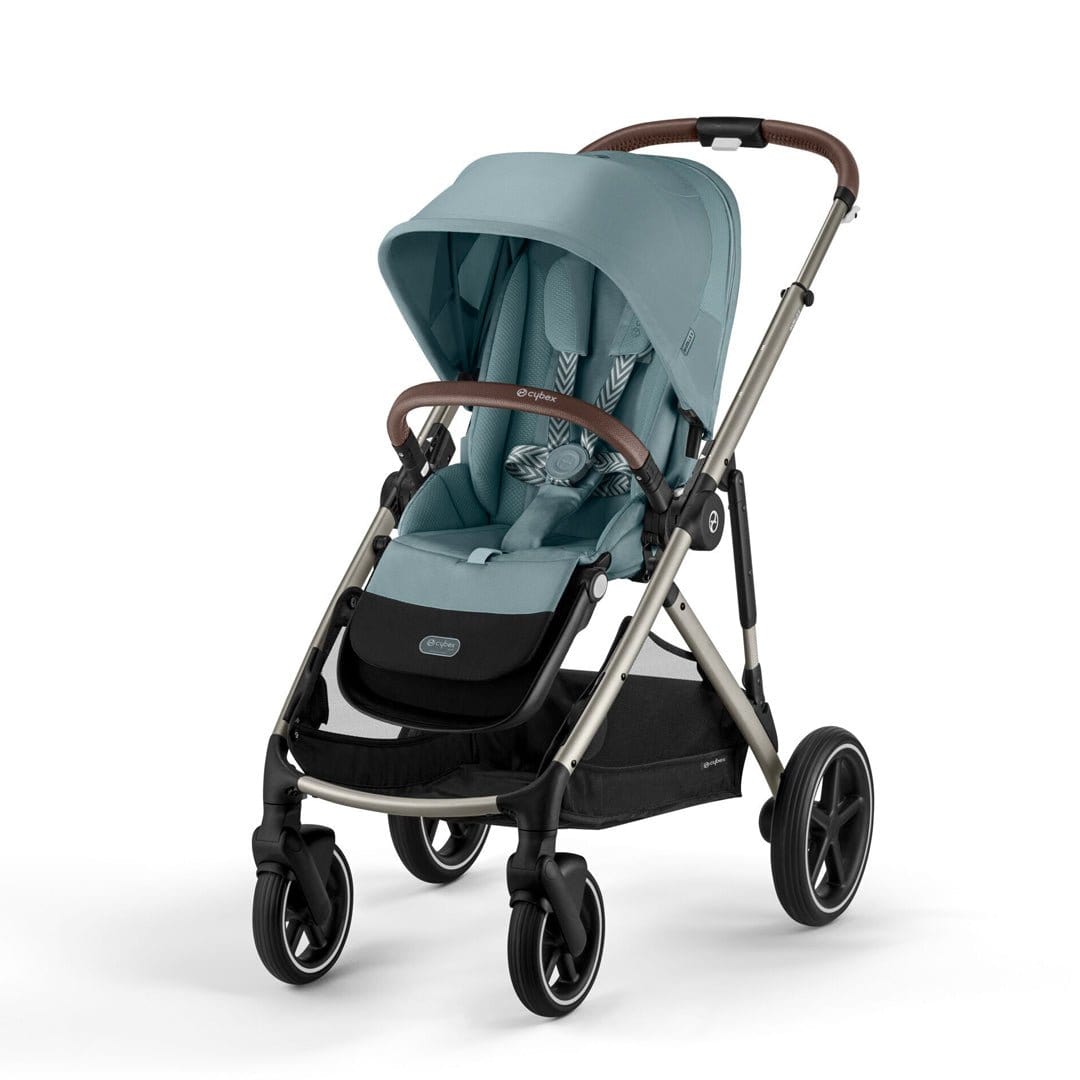 Cybex Coches Travel System Travel System coche Gazelle S TPE Stormy Blue + Aton S2 + Base CBX74655694347705