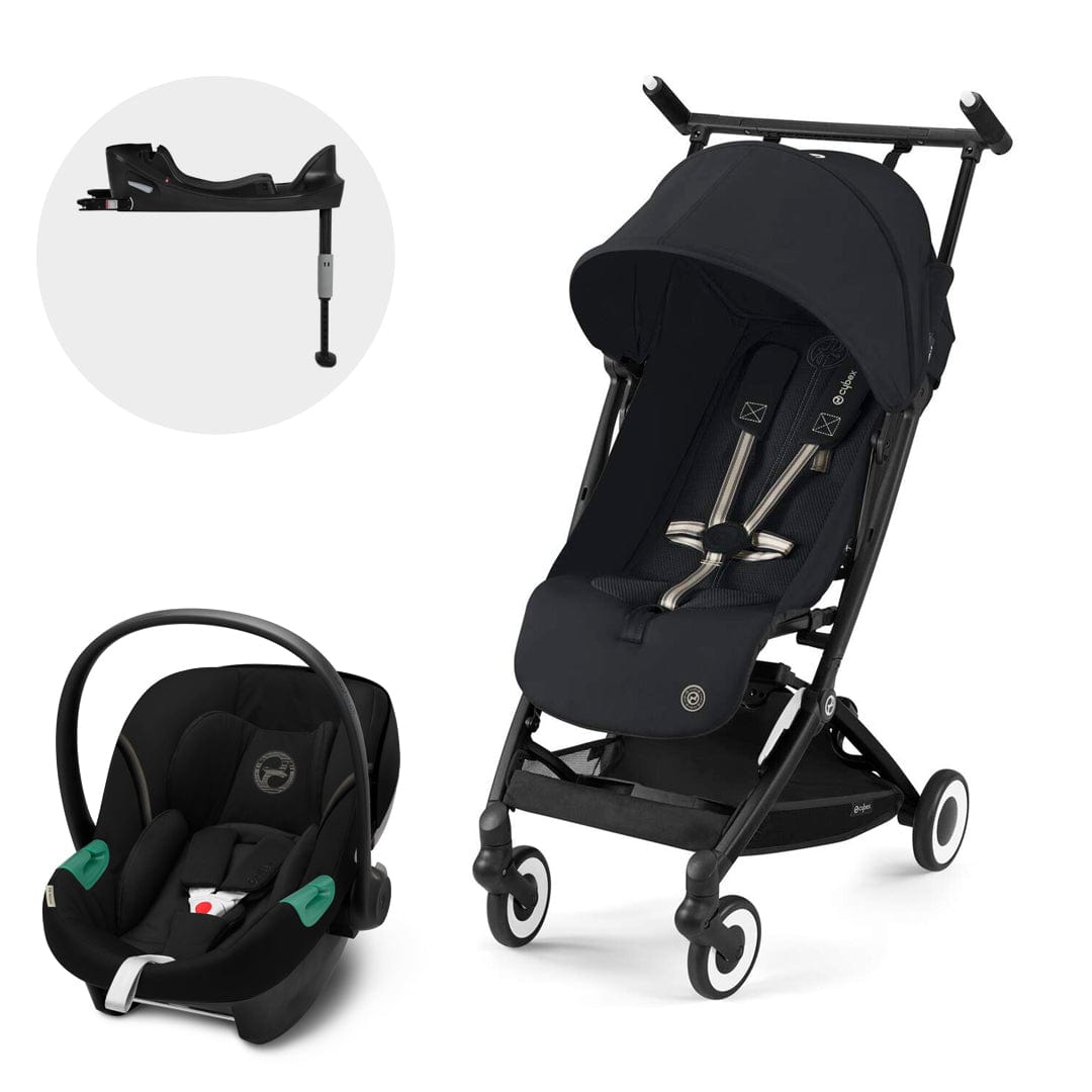 Cybex Coches Travel System Travel System Coche Libelle Magic Black + Aton S2 + Base CBX72598959254052