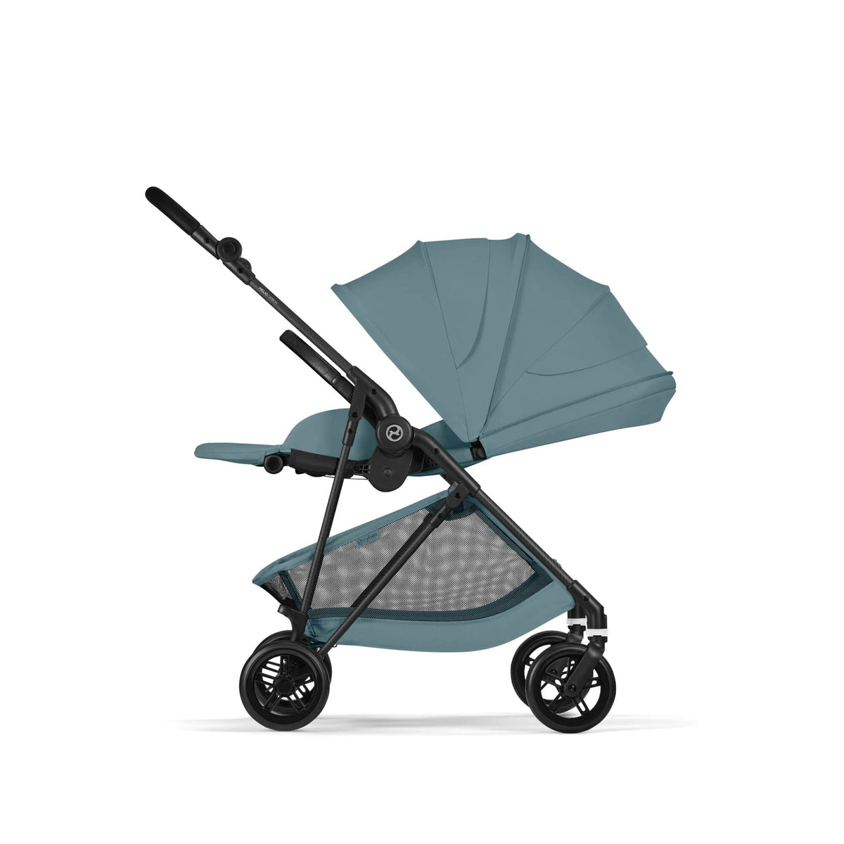 Cybex Coches Travel System Travel System Coche Melio Carbon SB + Aton B2 + Base - Cybex