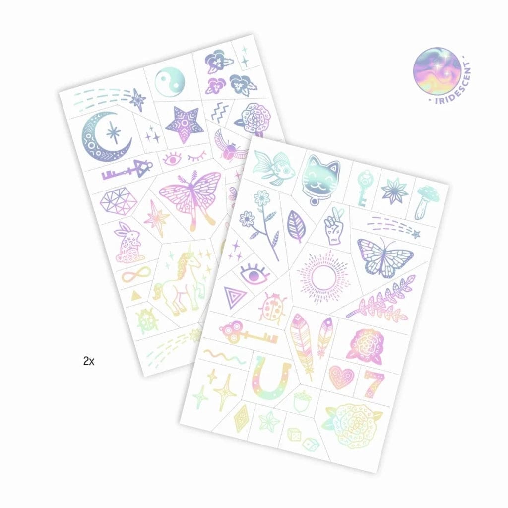 Design By Djeco Accesorios Tatuajes Temporales Amuletos de la suerte