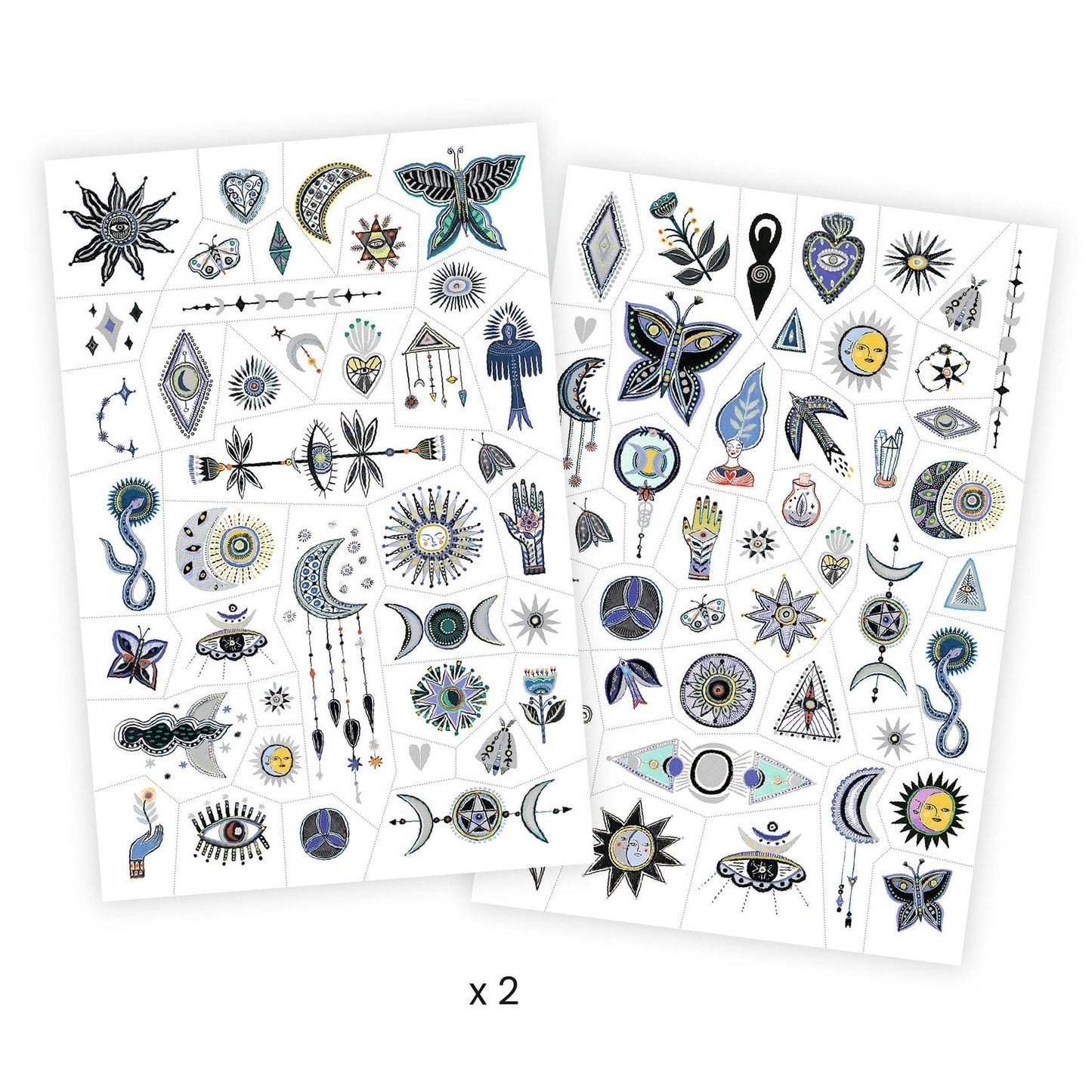 Design By Djeco Accesorios Tatuajes temporales wicca DJ09252