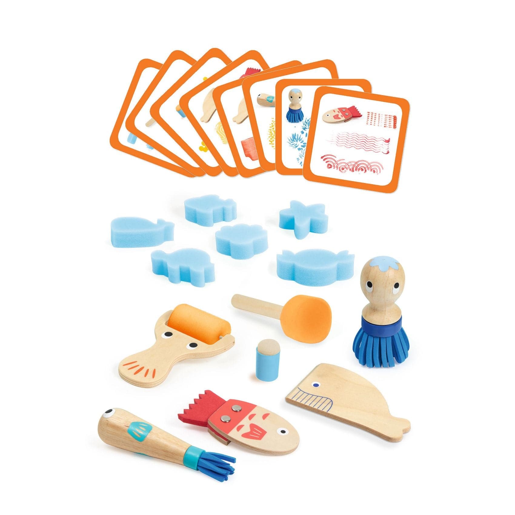 Design By Djeco Arte / Manualidades Herramientas únicas para pintar - Design By Djeco DJ09014