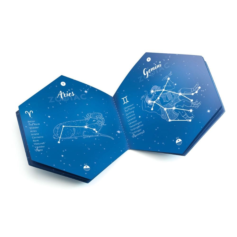 Design By Djeco Arte / Manualidades Kit de manualidades: Crea tu proyector de Constelaciones - Djeco DJ07985