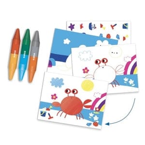 Design By Djeco Arte / Manualidades kit de Manualidades Delicias junto al mar - Design By Djeco DJ09294