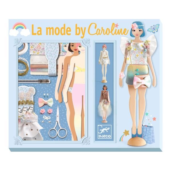 Design By Djeco Arte / Manualidades Kit de manualidades La Moda de Caroline - Design by Djeco DJ09333