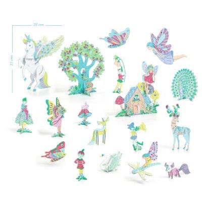 Design By Djeco Arte / Manualidades Kit Haz lo tu mismo Mundo de hadas - Djeco DJ08008