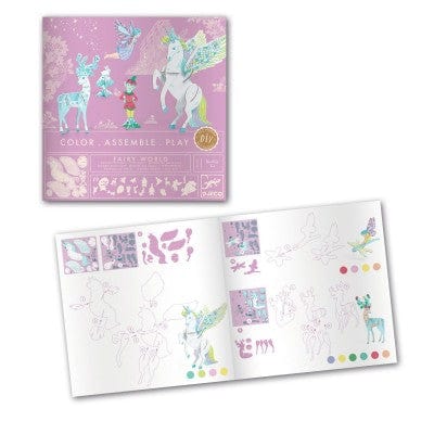 Design By Djeco Arte / Manualidades Kit Haz lo tu mismo Mundo de hadas - Djeco DJ08008