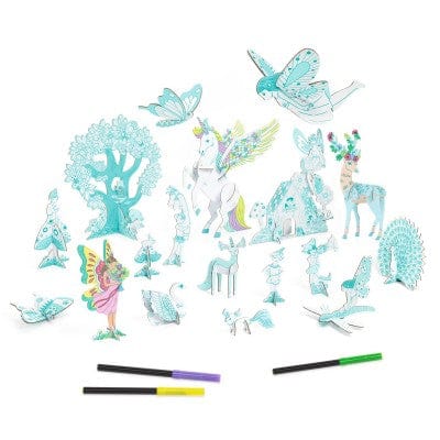 Design By Djeco Arte / Manualidades Kit Haz lo tu mismo Mundo de hadas - Djeco DJ08008