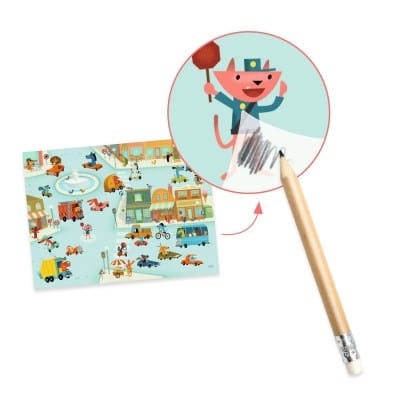 Design By Djeco Arte / Manualidades Set de Actividades Asfalto - Design By Djeco DJ09357