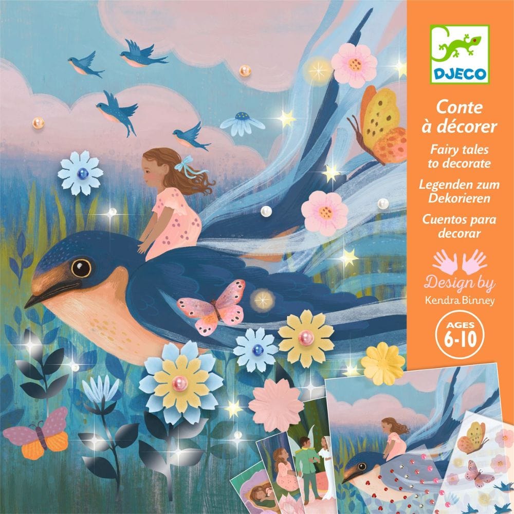 Design By Djeco Arte / Manualidades Set de cuentos para decorar - Design By Djeco DJ09429