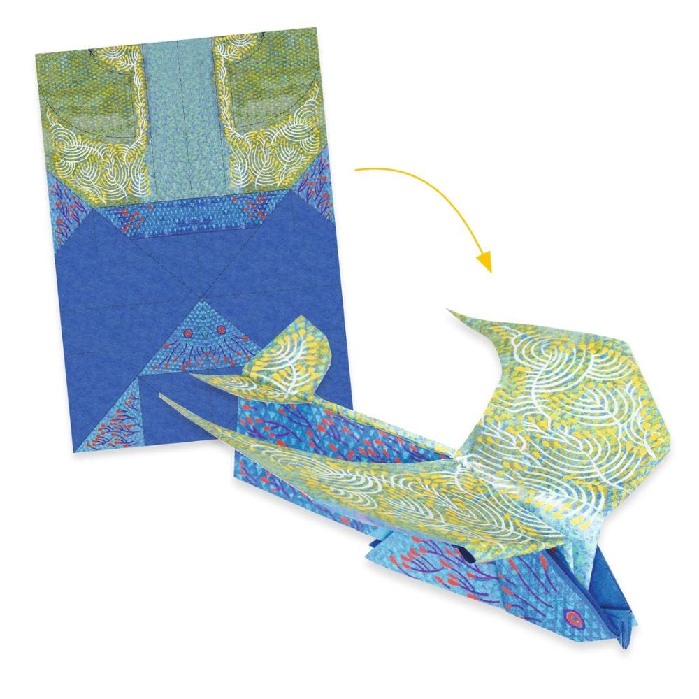 Design By Djeco Arte / Manualidades Set de Origami Alas rápidas - Design by Djeco DJ08703