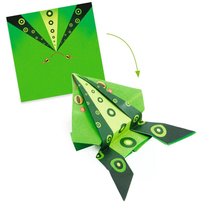 Design By Djeco Arte / Manualidades Set de Origami Animales saltarines - Design by Djeco DJ08702