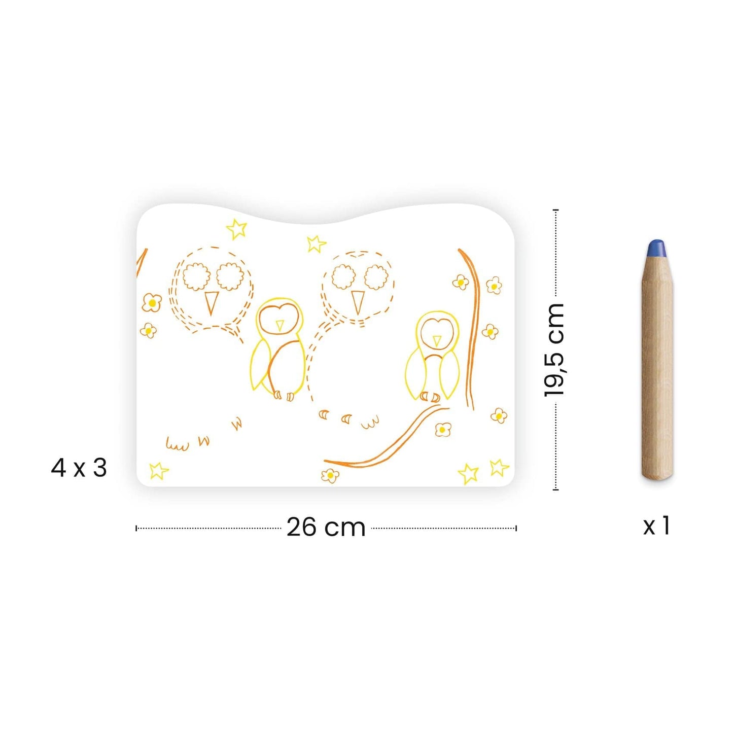 Design By Djeco Arte / Manualidades Set de pintura mágica - familias del bosque DJ00064