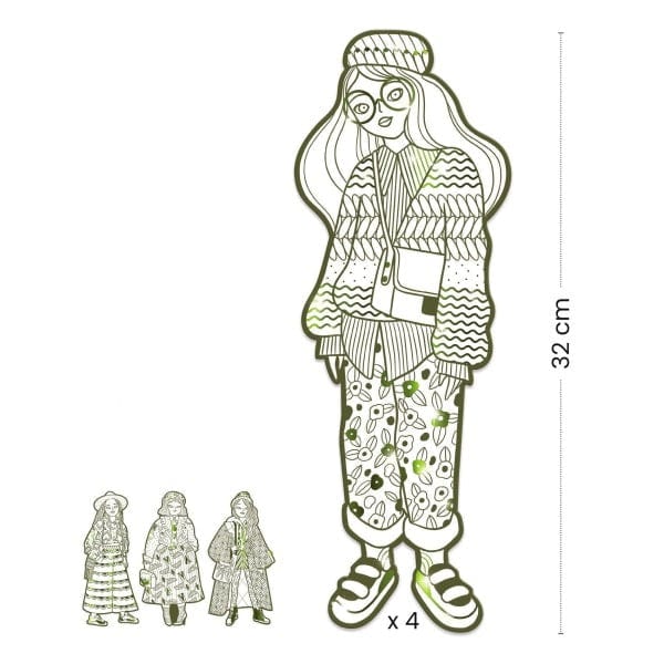 Design By Djeco Arte y Manualidades Dibujo para colorear Bowie