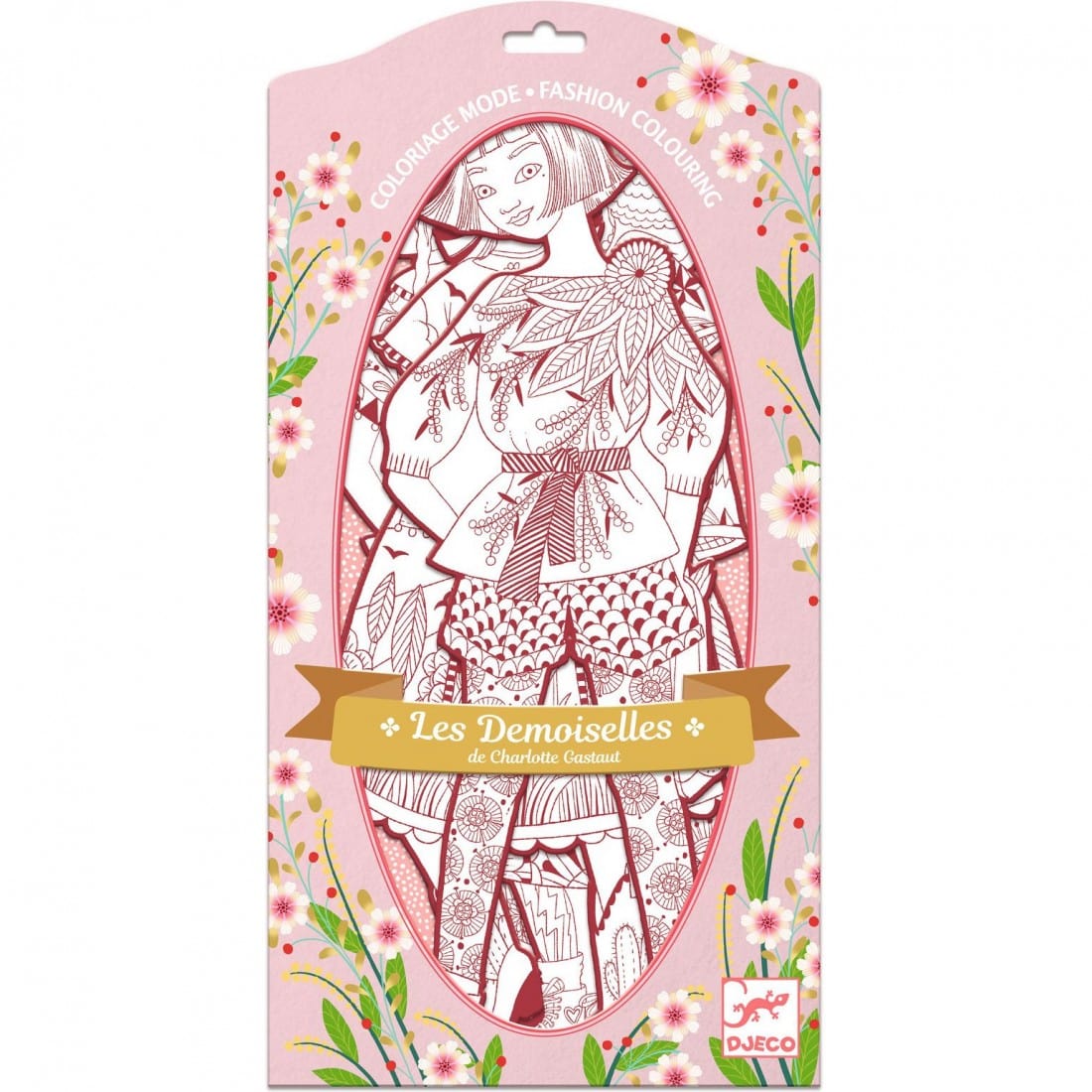 Design By Djeco Arte y Manualidades Dibujo para colorear Las doncellas fiodor y sus amigas