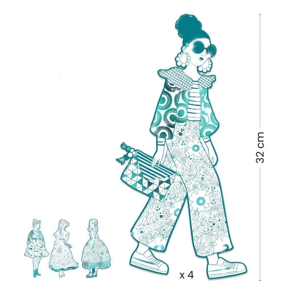 Design By Djeco Arte y Manualidades Dibujo para colorear Rebekka