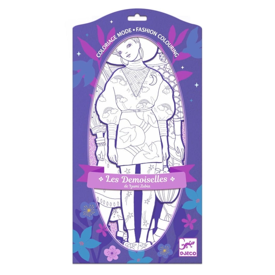 Design By Djeco Arte y Manualidades Dibujo para colorear Zaho