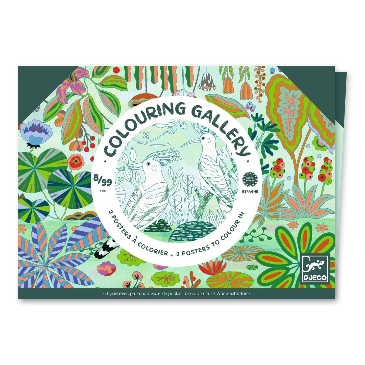 Design By Djeco Arte y Manualidades Dibujos para colorear Jungla