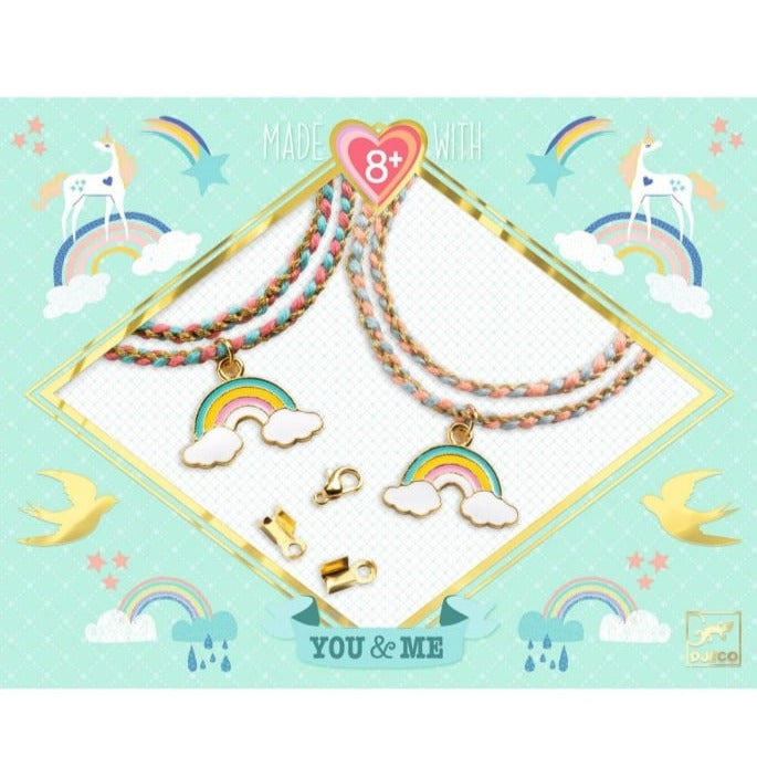 Design By Djeco Arte y Manualidades Pulseras duo arcoiris