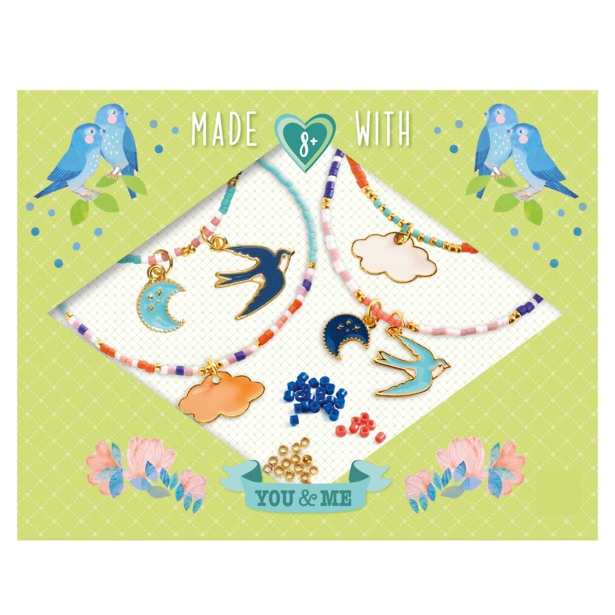 Design By Djeco Arte y Manualidades Pulseras duo cintas de cielo DJ00016